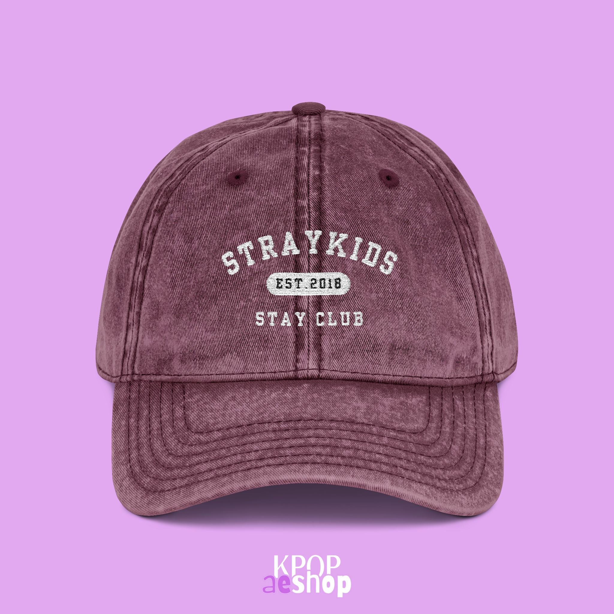 Stay Club Straykids | Embroidered Vintage Cap