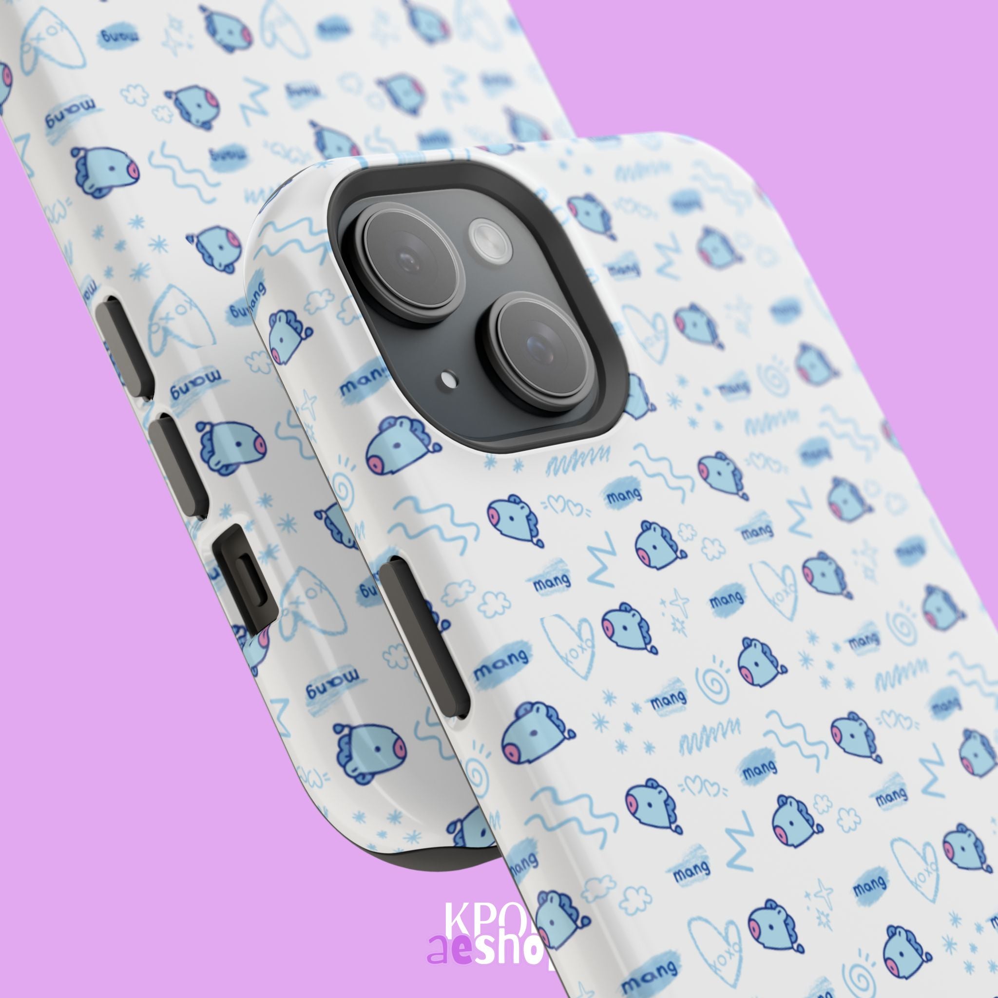 Mang | Cute K-Pop Aesthetic Magnetic Impact-Resistant Phone Case