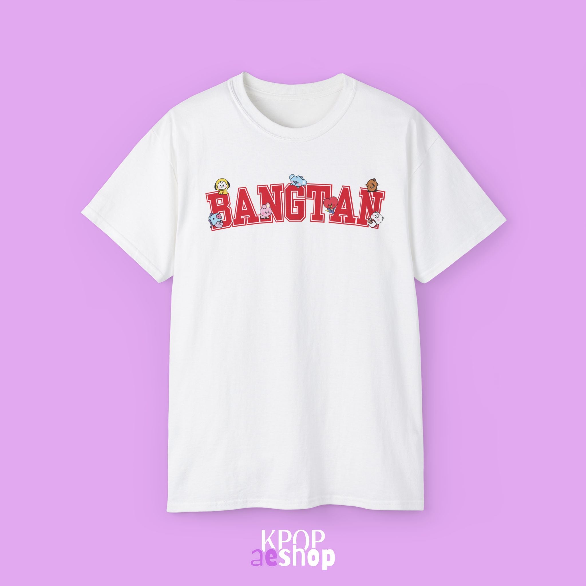 Bangtan Print | Unisex Cotton T-Shirt