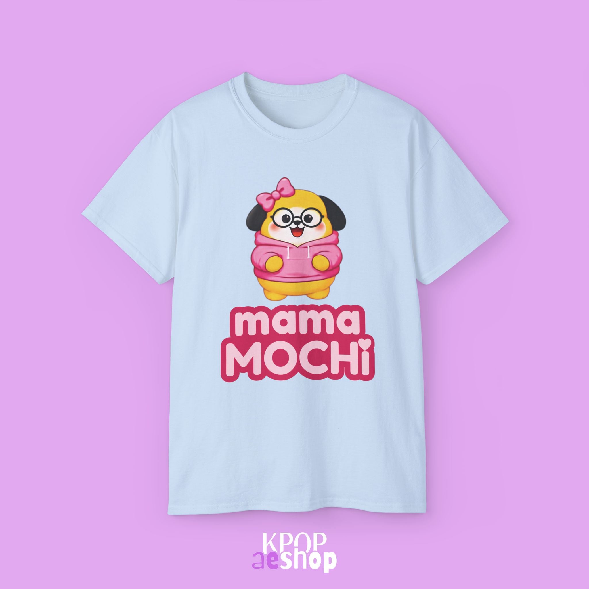 mama MOCHI Cartoon Tee | Cute Fan Shirt