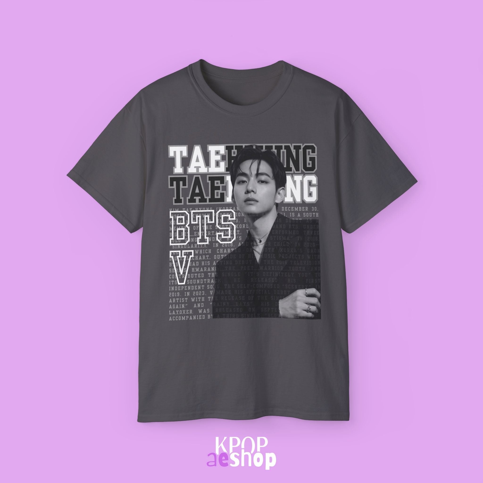 Taehyung BTS V | Unisex Cotton T-Shirt