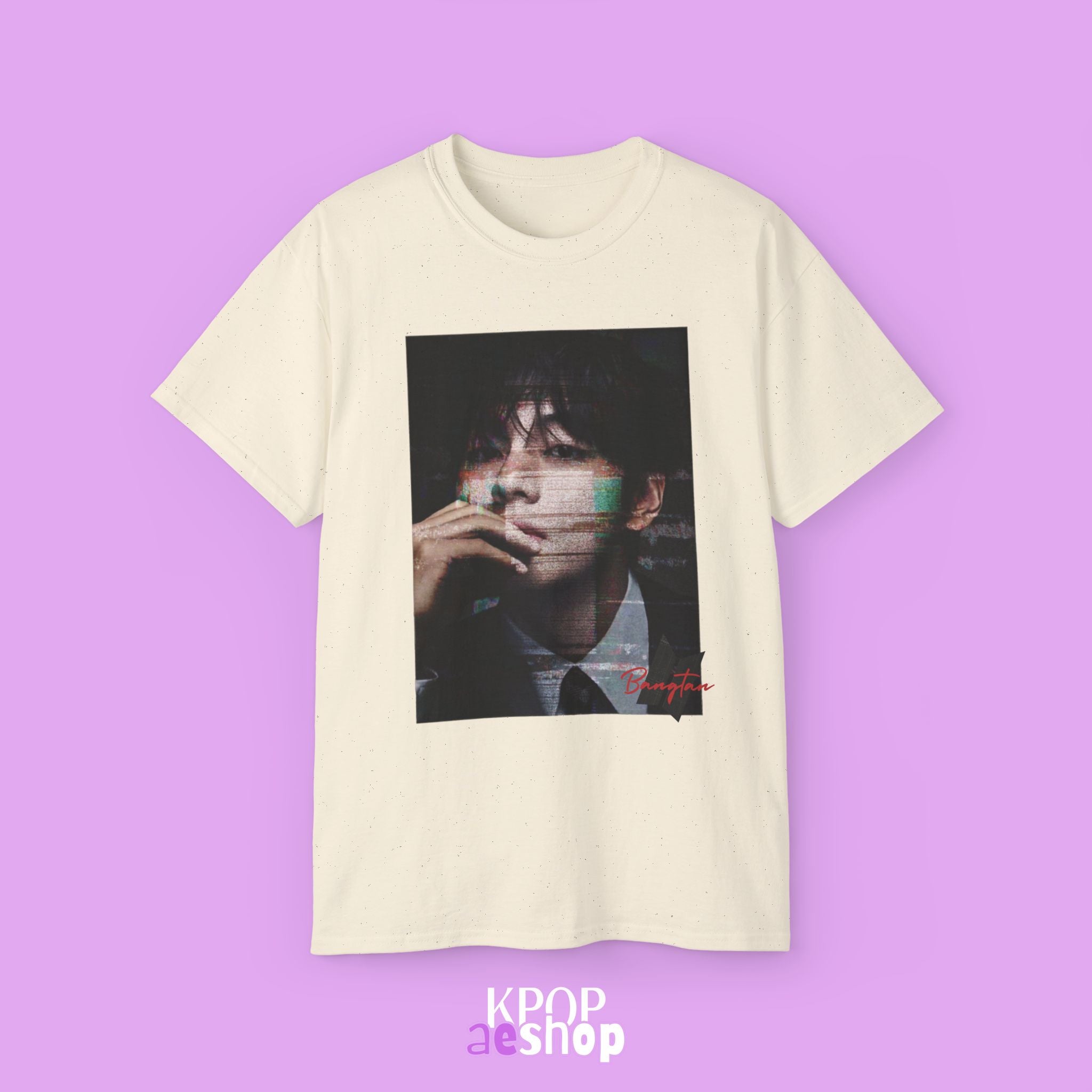 V Taehyung Kim Tee Bias BTS | Unisex Cotton T-Shirt
